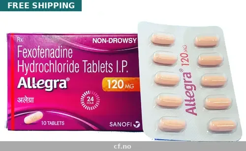 Kjøp Telfast 180mg uten resept - levering 24t